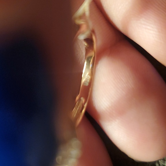 STERLING ROSE GOLD SZ 6 - Picture 3 of 3